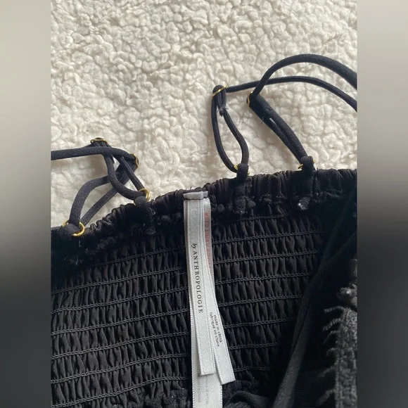 Anothropologie Viviette Lace Bralette Top - Picture 7 of 10